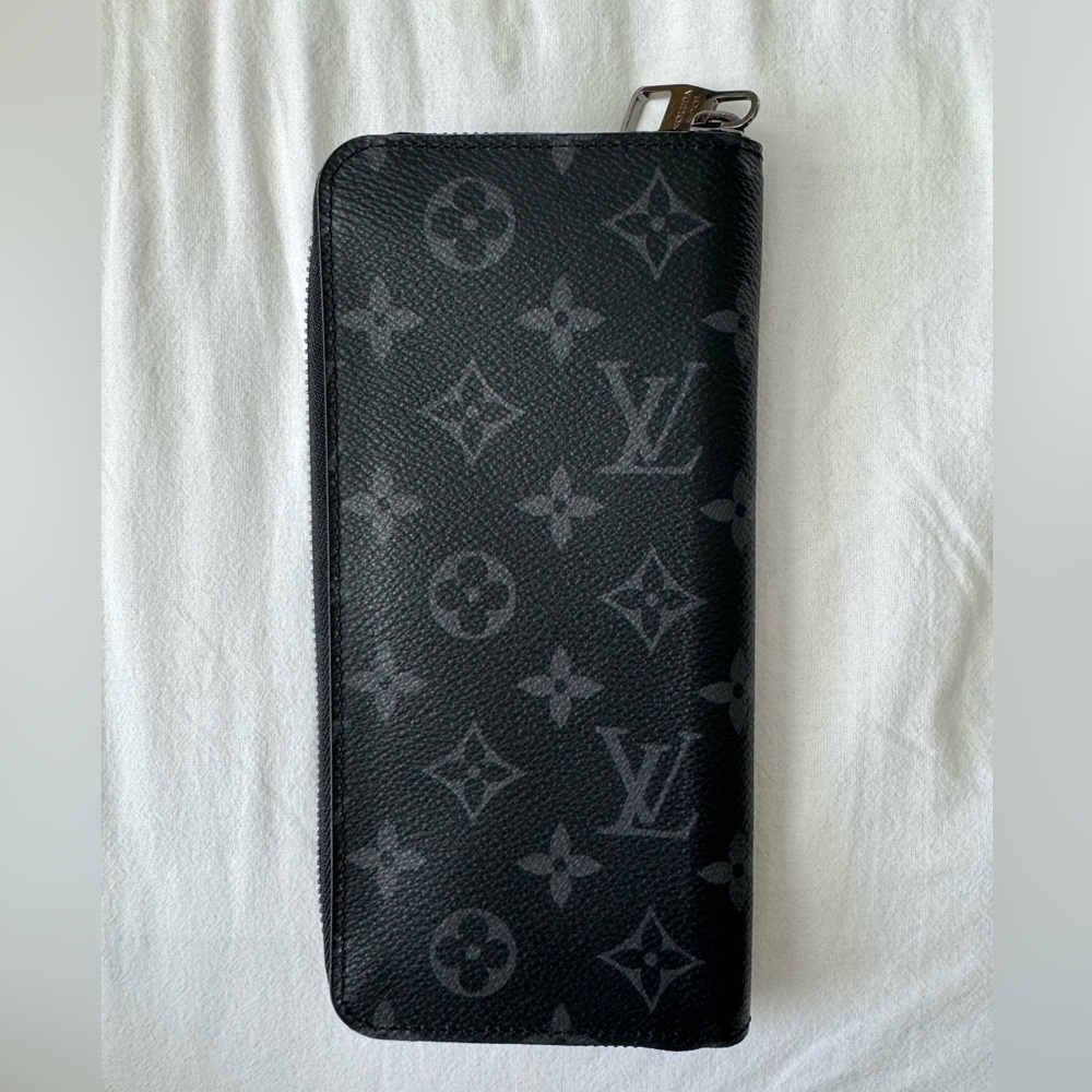 LOUIS VUITTON ZIPPY WALLET ECLIPSE MONOGRAM